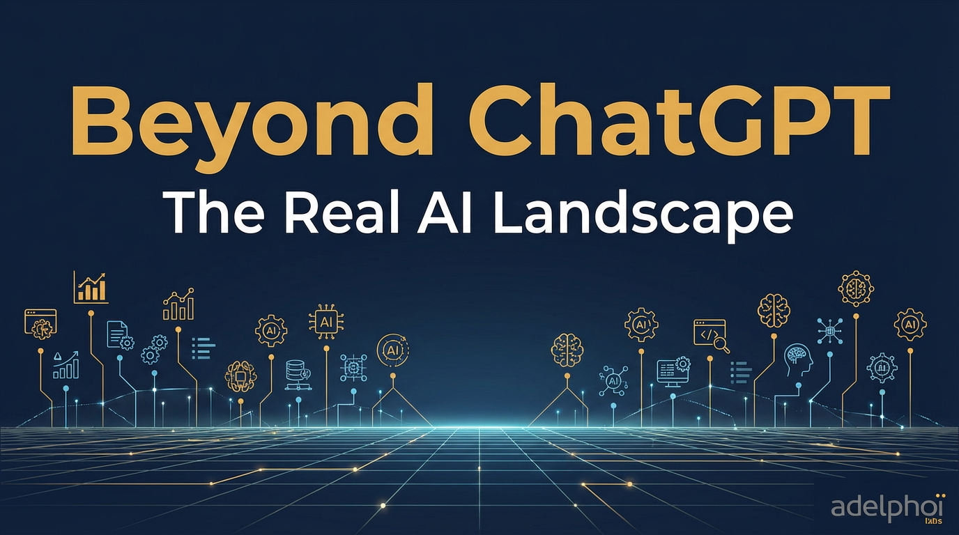 Module 3: Beyond ChatGPT -- The Real AI Landscape course graphic